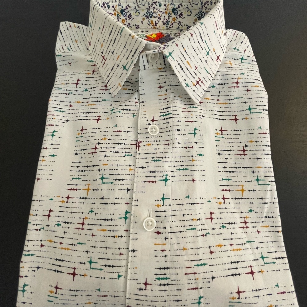 Men's Multicolor Patterned Shirt